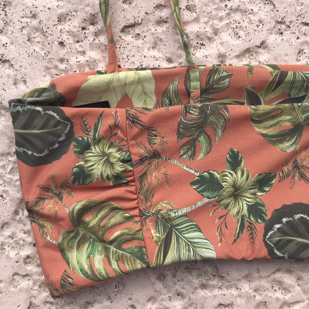 Boys + Arrows Hezeus Flamingo Bikini Top NWT - Picture 4 of 6